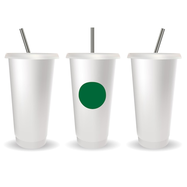 Vector tapered skinny tumbler template