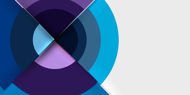 target circle geometric abstract shapes vector illustration for wallpaper banner background card book illustration landing page