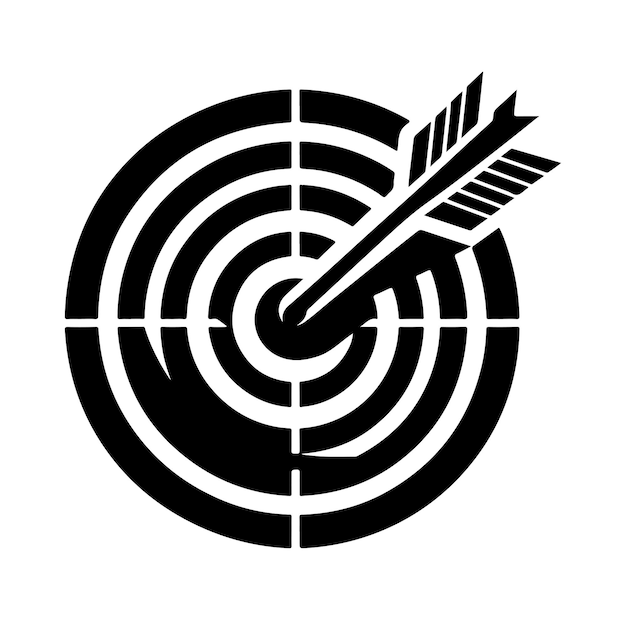 Target icon vector