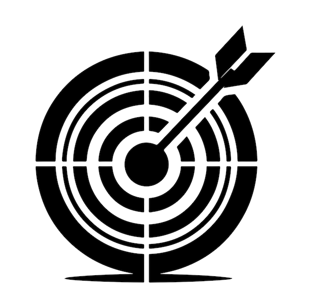 Target icon vector