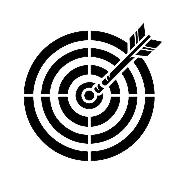 Target icon vector