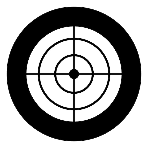 Premium Vector | Target icon vector