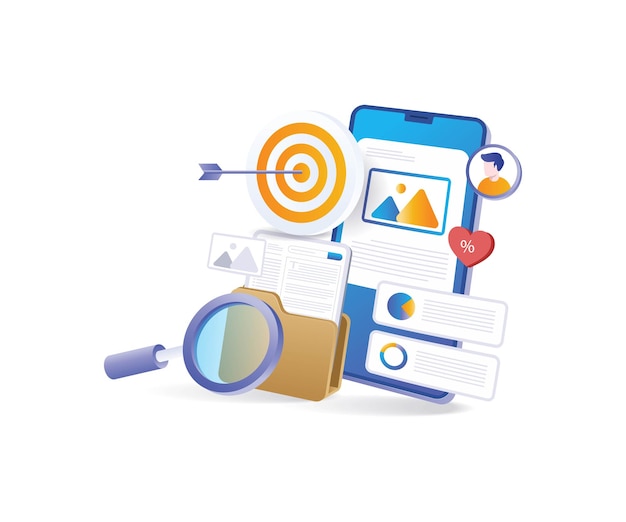 Целевое продвижение портфолио данных для смартфонов