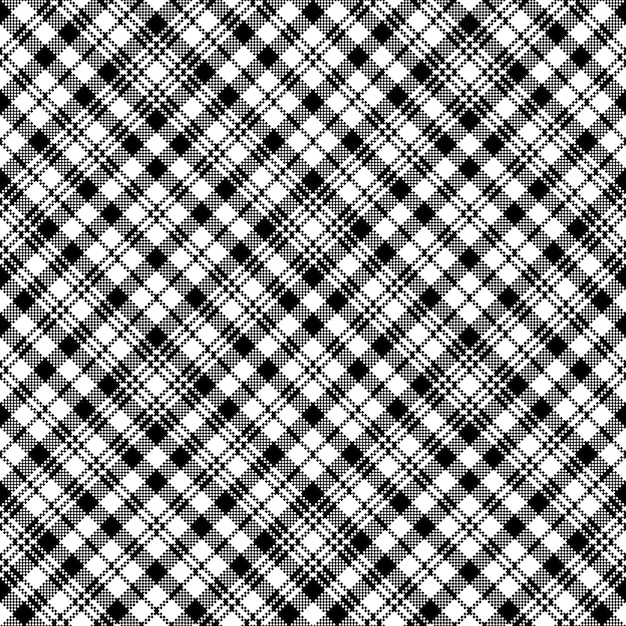 Tartan black watch clan plaid seamless pattern