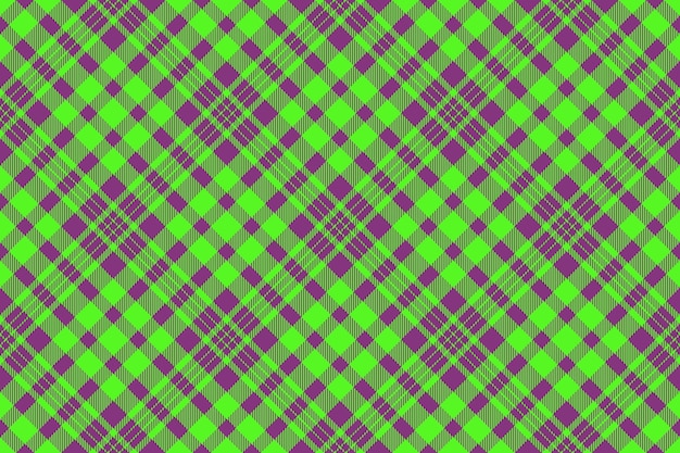 ベクトル 格子縞のベクトルのシームレスなテキスタイルとチェック テクスチャ背景のタータン チェック生地パターン