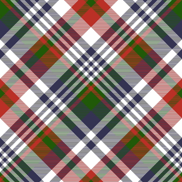 Tartan fabric texture seamless pattern