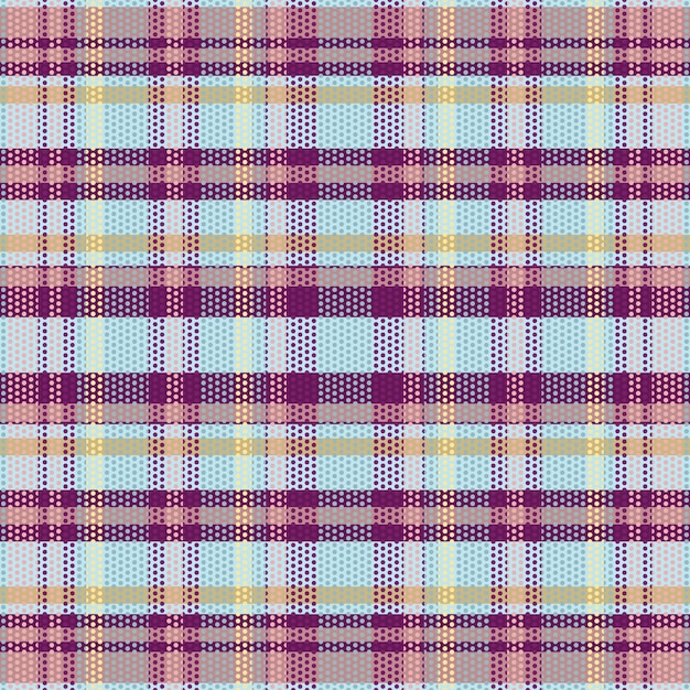 Tartan geruit patroon met textuur en trouwkleur