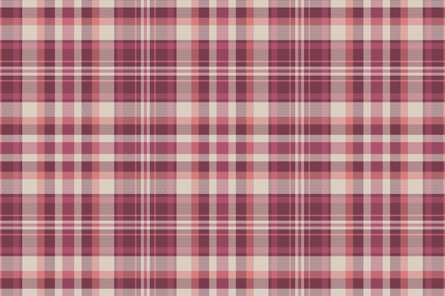 Tartan geruit patroon met textuur en warme kleur