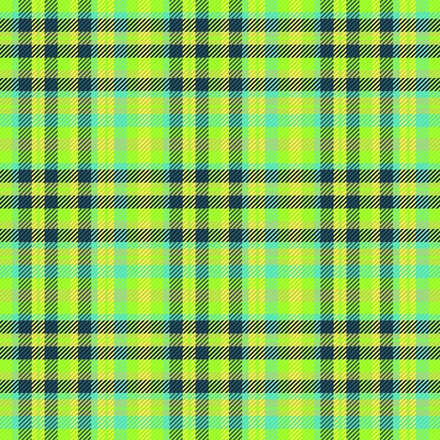 Tartan geruit patroon met textuur en zomerkleur