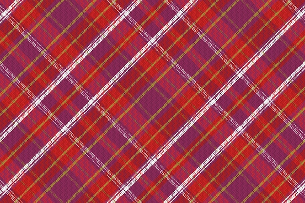 Tartan geruit patroon met textuur vectorillustratie