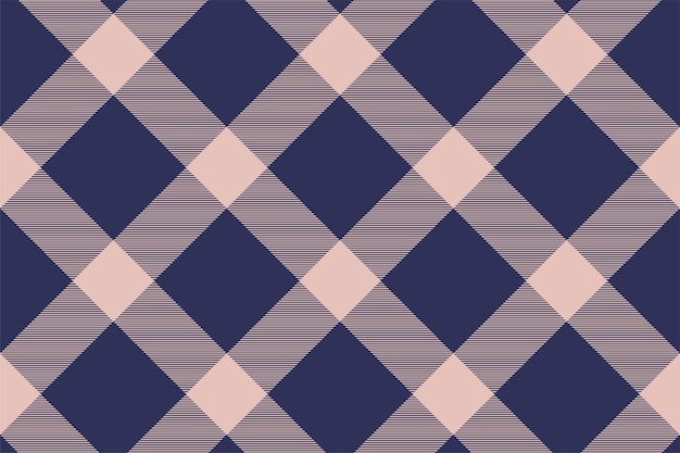 Tartan geruite achtergrond diagonaal controleren naadloze patroon Vector stof textuur voor textiel print inpakpapier cadeaubon behang plat ontwerp