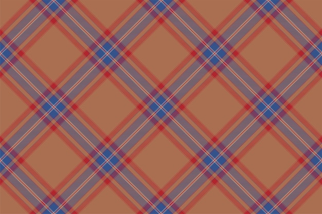 Tartan geruite achtergrond diagonaal controleren naadloze patroon vector stof textuur voor textiel print inpakpapier cadeaubon behang