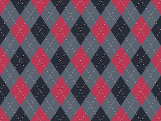 Tartan geruite naadloze patroon