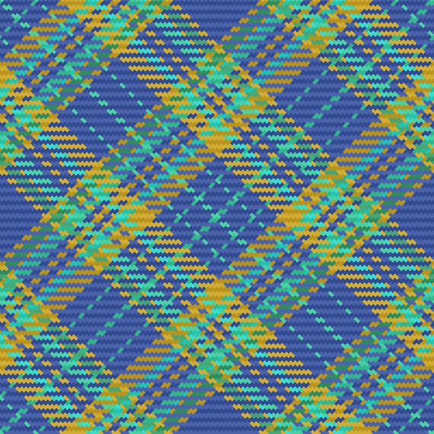 Tartan naadloze vector Textiel textuur check Geruite stof patroon achtergrond