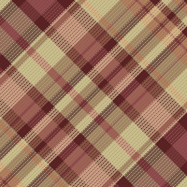 Tartan of geruit nachtkleurenpatroon