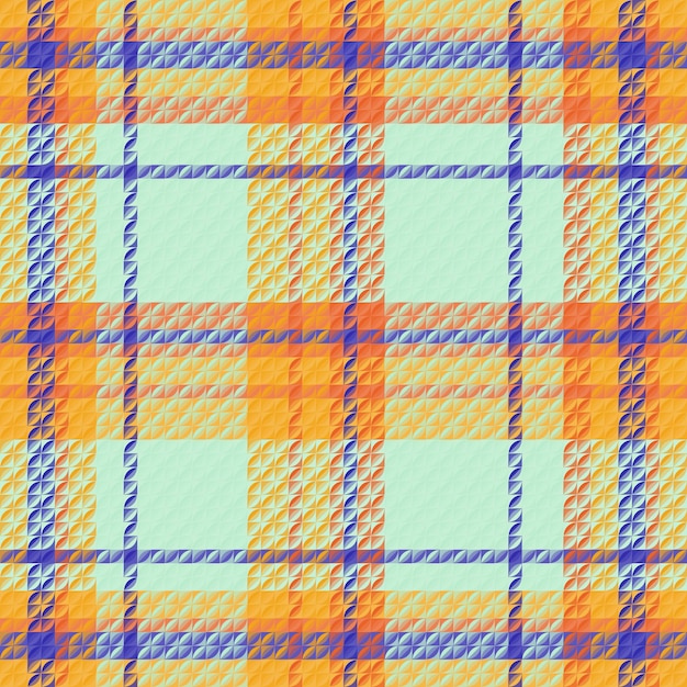 Tartan of geruit nachtkleurenpatroon