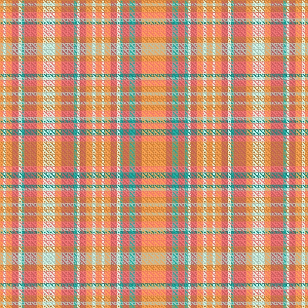 Tartan of geruit retro kleurenpatroon