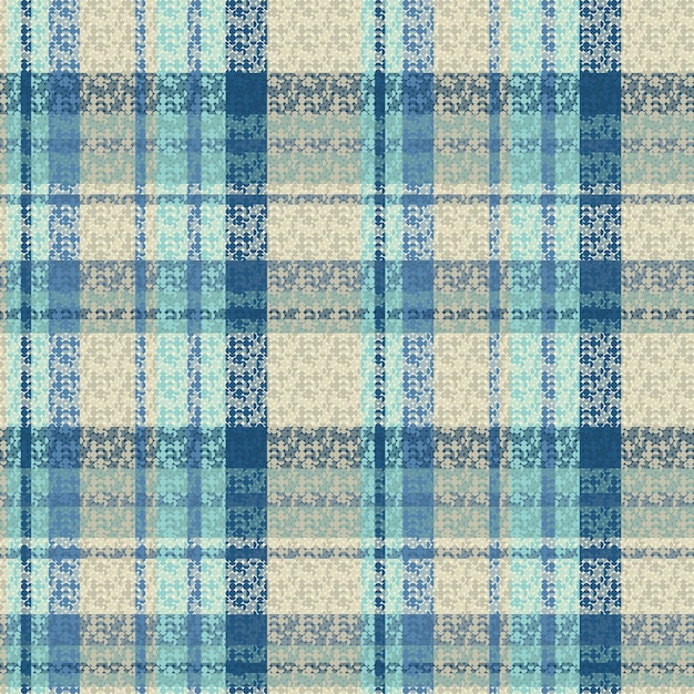 Tartan of geruit winterkleurenpatroon