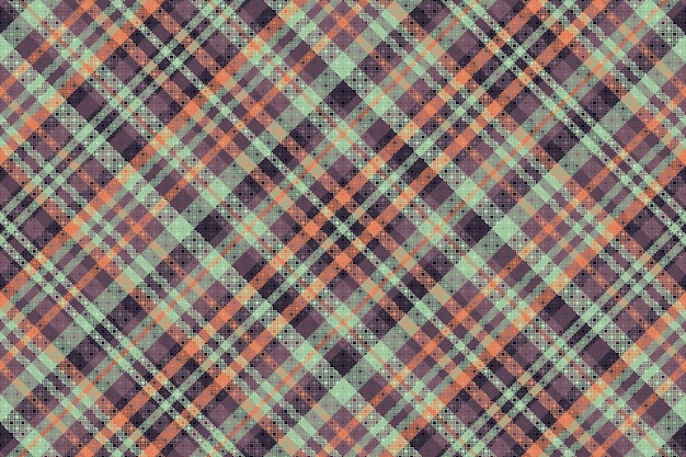 Tartan of geruite halloween kleurenpatroon