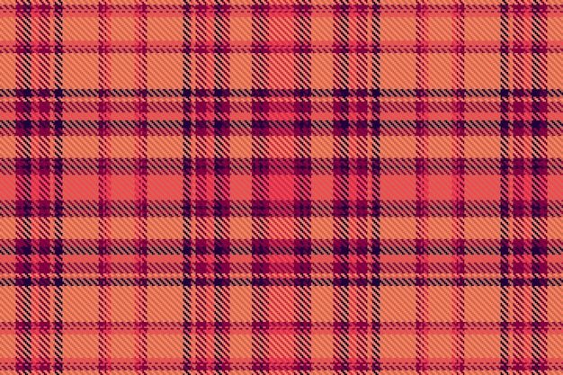 Tartan of geruite halloween kleurenpatroon