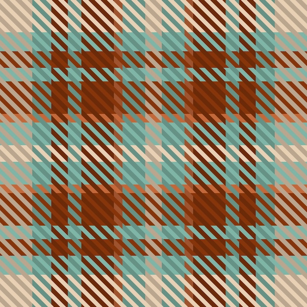 Tartan of geruite halloween kleurenpatroon