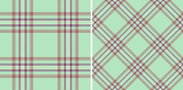 Vector tartan pattern plaid of fabric seamless check with a background vector texture textile