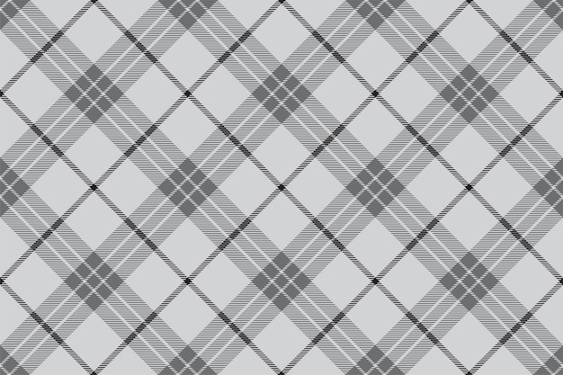 Vector tartan plaid background diagonal check seamless pattern vector fabric texture for textile print wrapping paper gift card wallpaper flat design