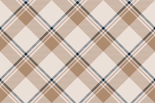 Tartan plaid background diagonal check seamless pattern Vector fabric texture for textile print wrapping paper gift card wallpaper