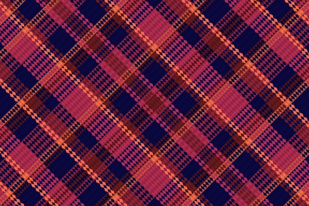 Tartan or plaid halloween color pattern