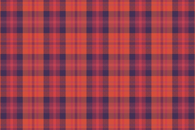 Tartan or plaid halloween color pattern