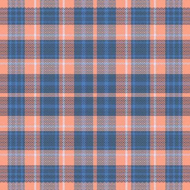 Tartan or plaid halloween color pattern