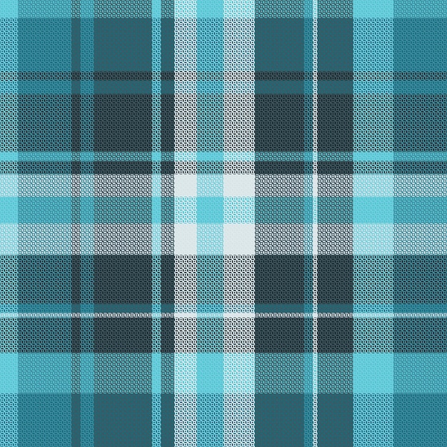 Tartan plaid met nachtkleurenpatroon