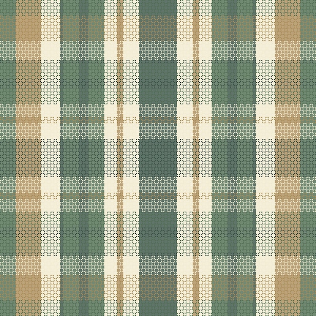 Tartan Plaid Met Vintage Kleurenpatroon