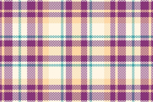 Tartan Plaid Met Vintage Kleurenpatroon