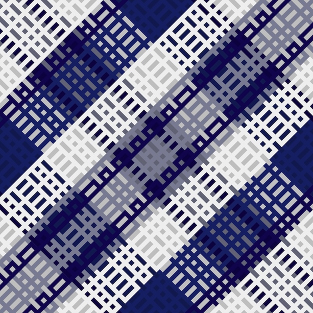 Tartan or plaid night color pattern