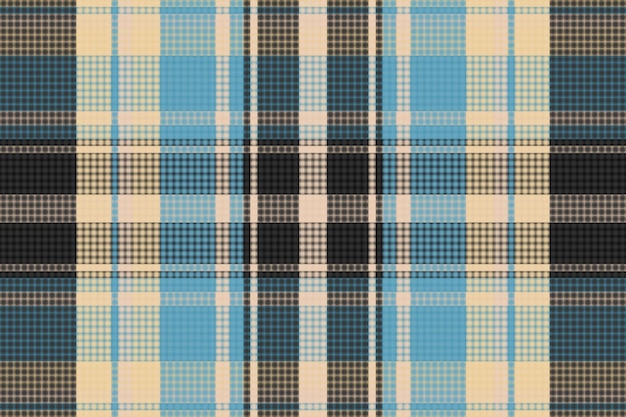 Tartan or plaid night color pattern