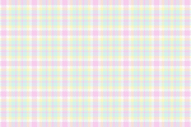 Tartan or plaid pastel color pattern