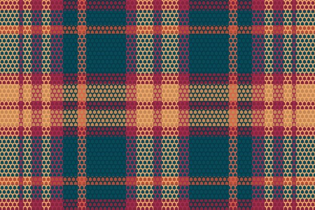 Tartan plaid patroon met textuur