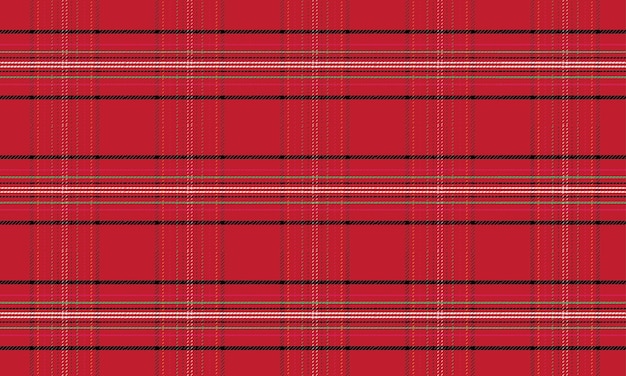 Tartan plaid pattern for autumn winter in navy blue, orange, red, yellow, beige. Seamless multicolor