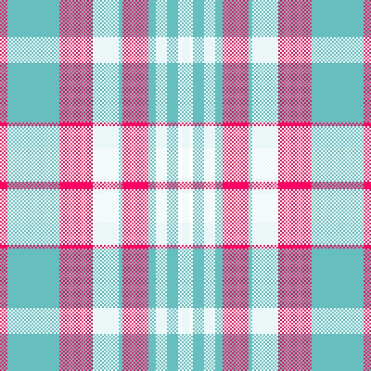 Vector tartan plaid pattern of texture background check with a seamless fabric vector textile