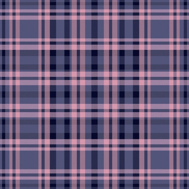 Tartan plaid pattern with dark color