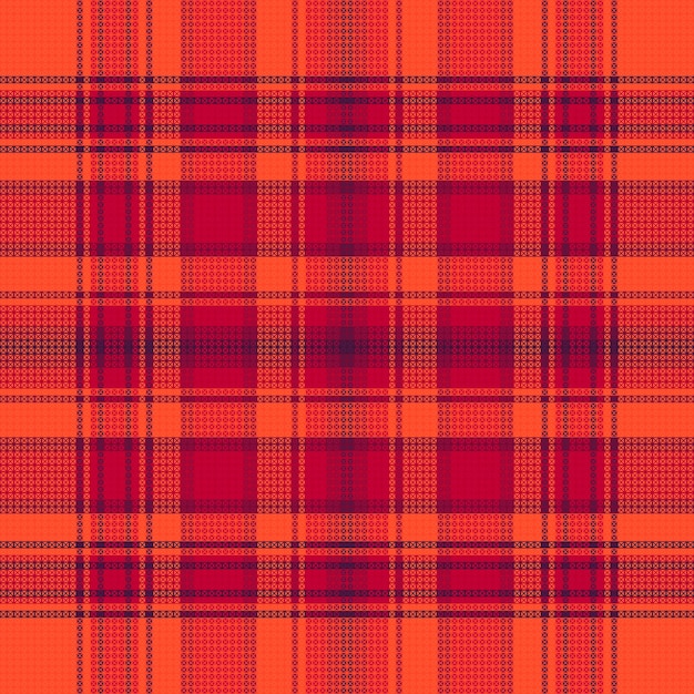 Tartan plaid pattern with dark color