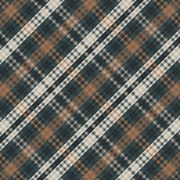 Tartan plaid pattern with dark color