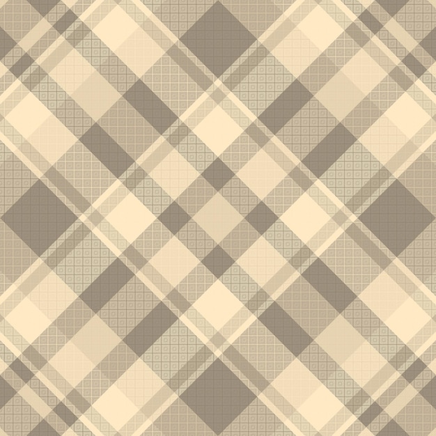 Tartan plaid pattern with texture and coffee color