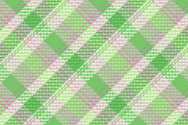 Tartan plaid pattern with texture and nature color vector illustration