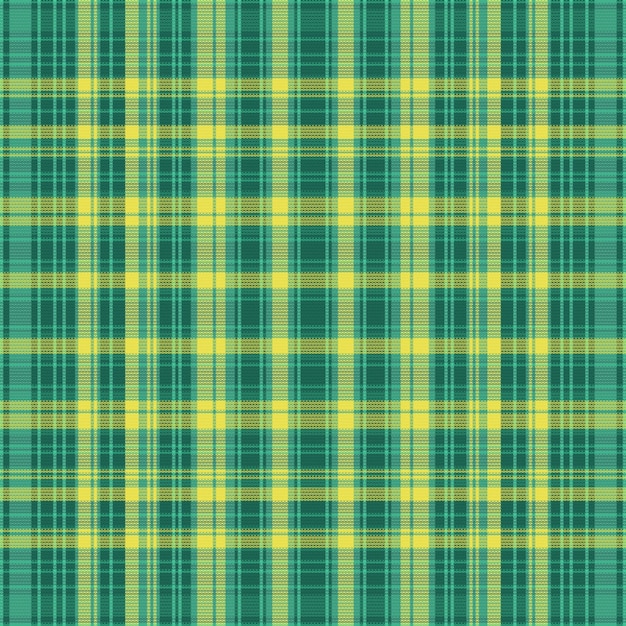 Tartan plaid pattern with texture and nature color Vector illustration