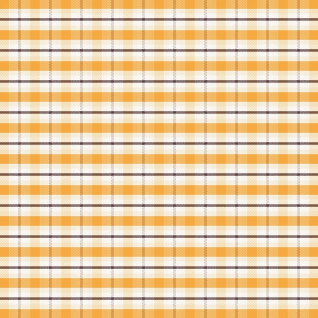 Tartan plaid pattern with texture and retro color Vector illustration