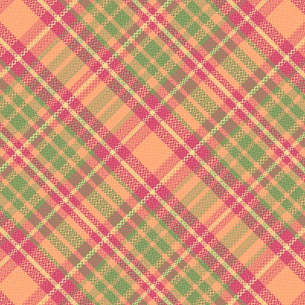 Tartan plaid pattern with texture and summer color