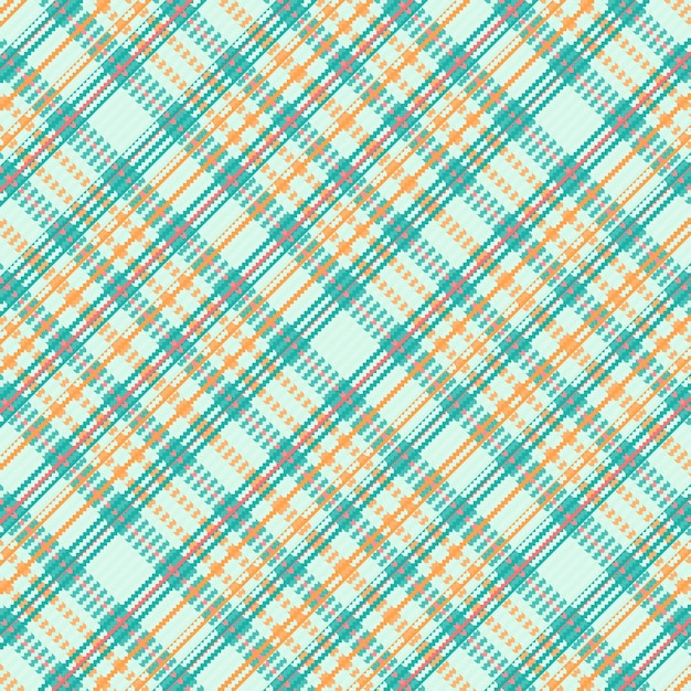 Tartan plaid pattern with texture and summer color