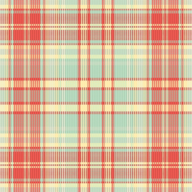 Tartan plaid pattern with texture and summer color